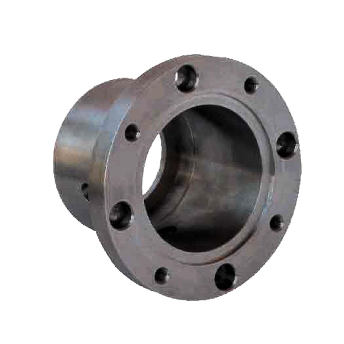 casting and machined flange