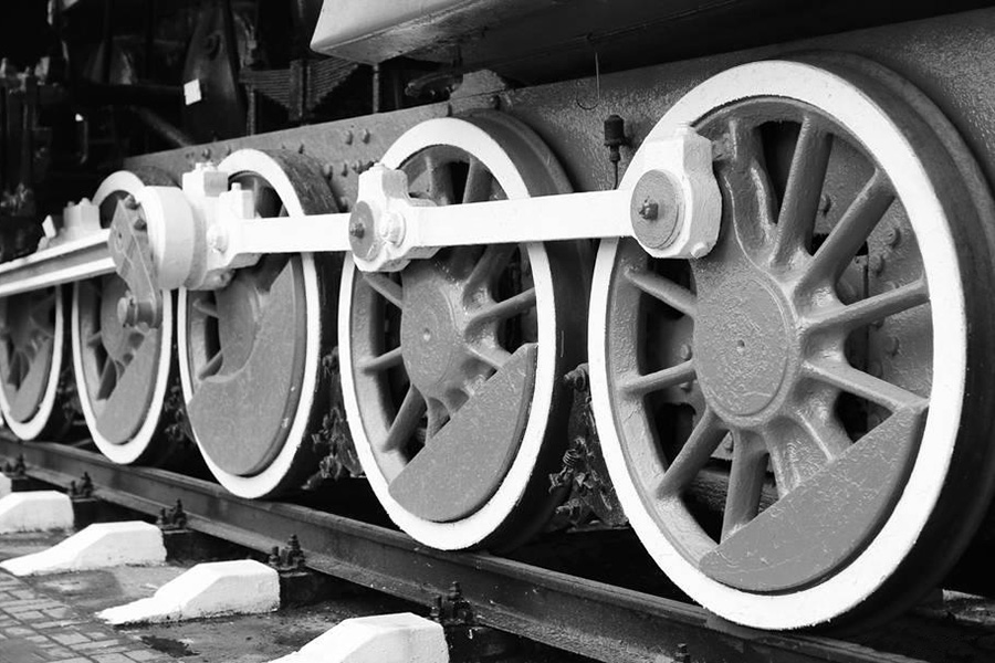 casting rail train parts