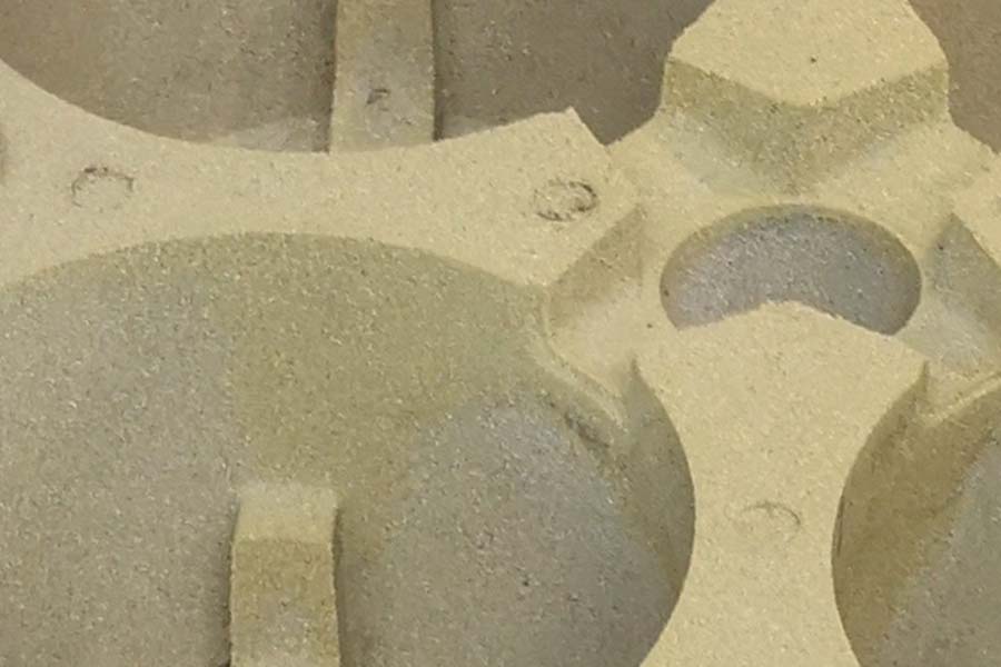 Fonderie de coulée de moules en coquille de sable enduit de résine, Entreprise de moulage de fonte
